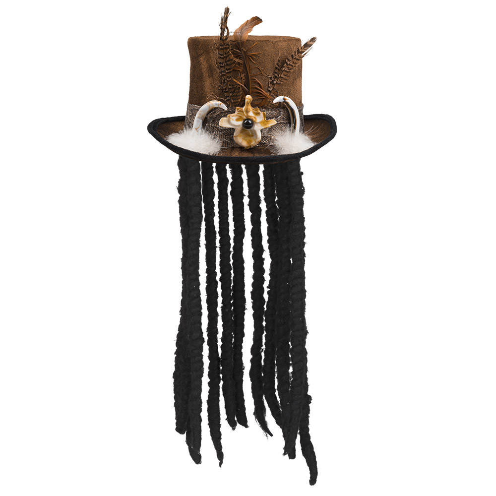 Hoed Voodoo Buluku met haar