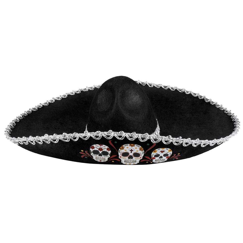 Sombrero Calavera (Ø 58 cm)