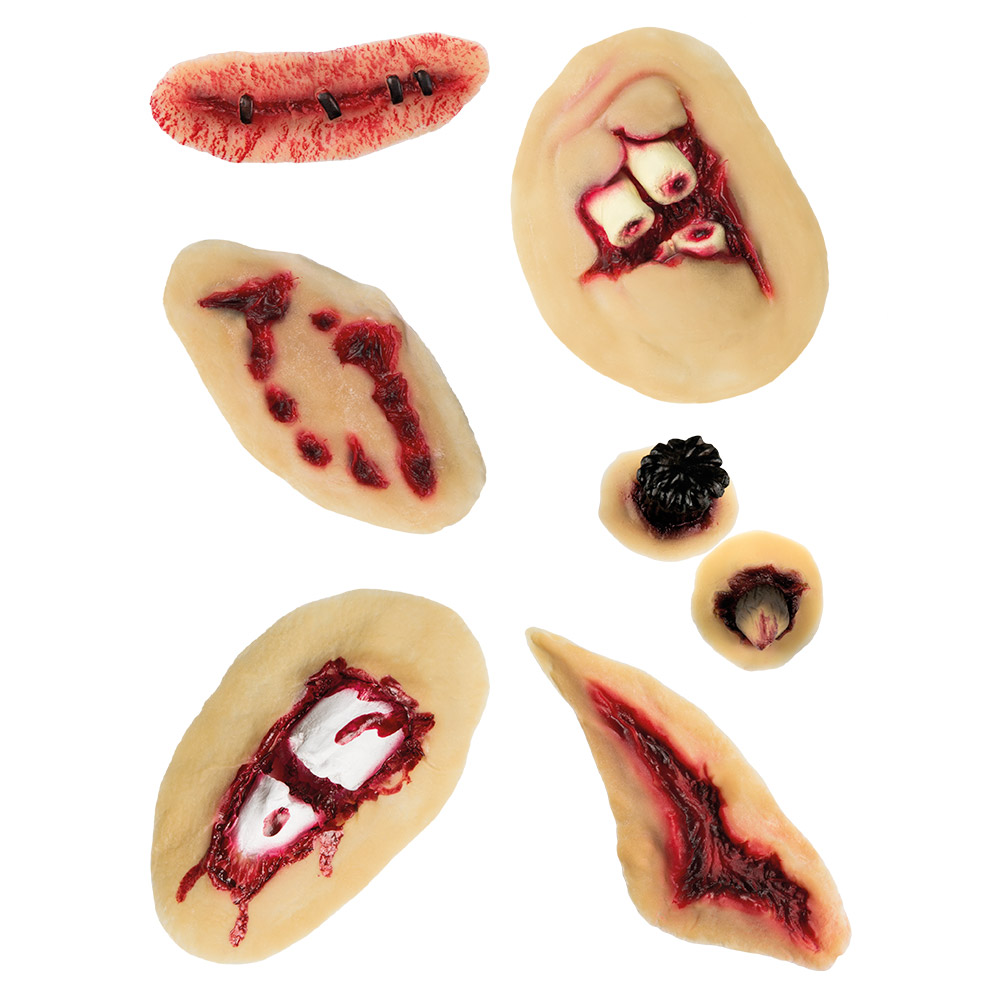 Latex wond assortiment 6 ass.