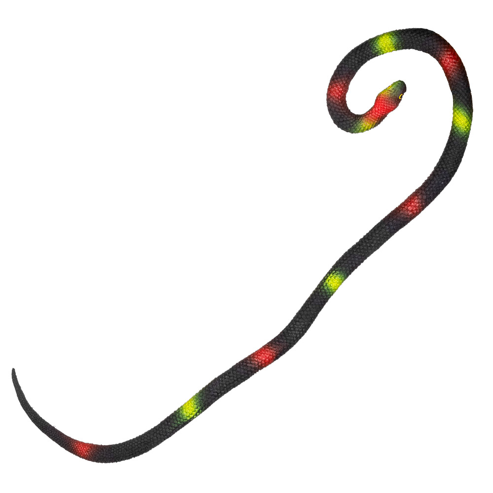 Rubberen python (75 cm)