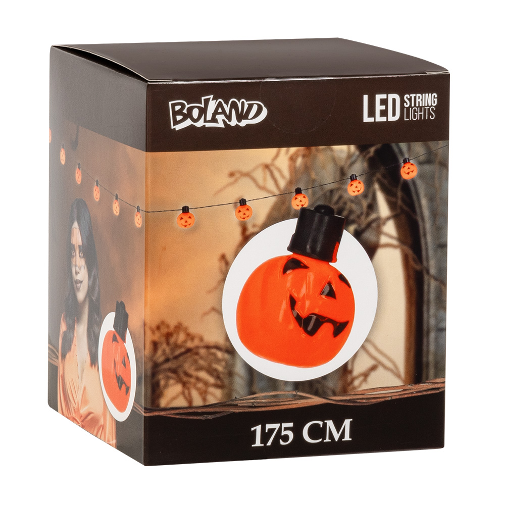 LED lichtsnoer Pompoen (175 cm)
