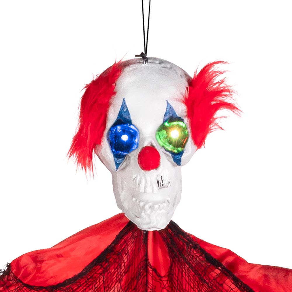 Hangdecoratie Freaky clown (160 cm)