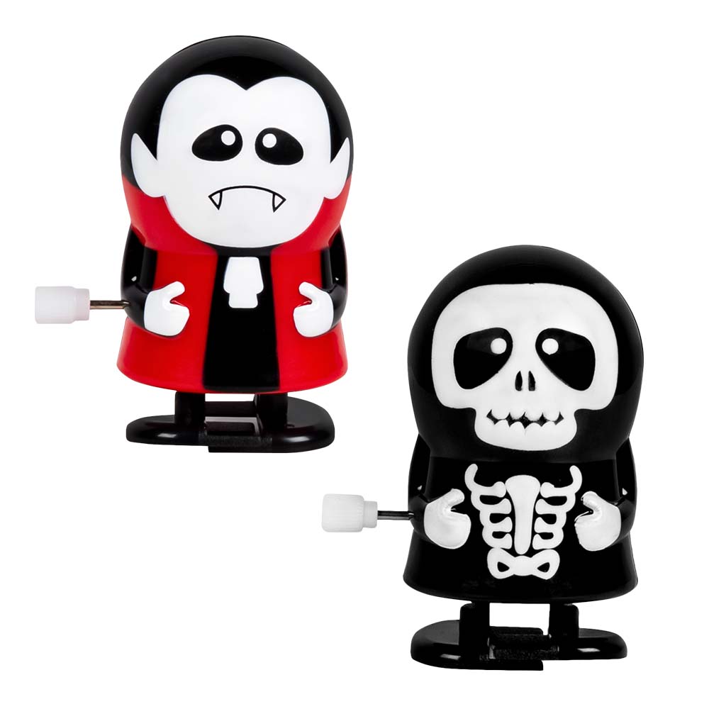 Set 2 opwindfiguurtjes Halloween (6 cm)