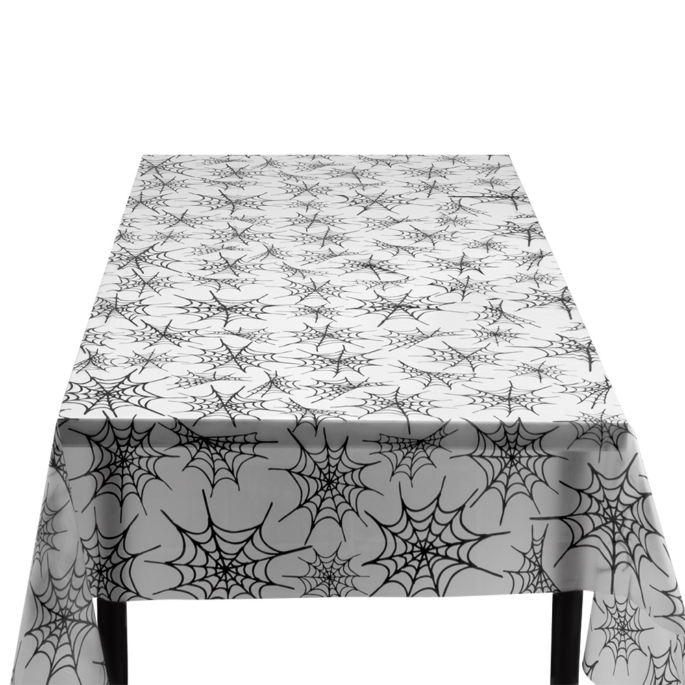 PE tafelkleed Spinnenweb (135 x 275 cm)