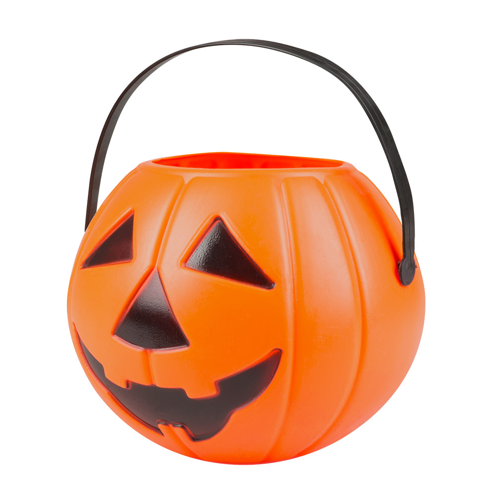 Emmer Pompoen Halloween oranje (14 x 16 cm)