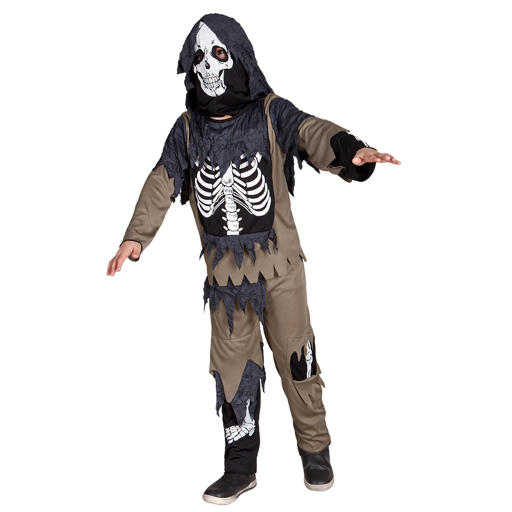 Kinderkostuum Zombie skeleton (4-6 jaar)
