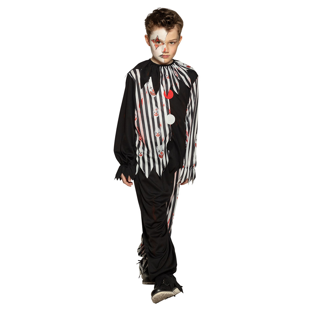 Kinderkostuum Bloody clown (7-9 jaar)