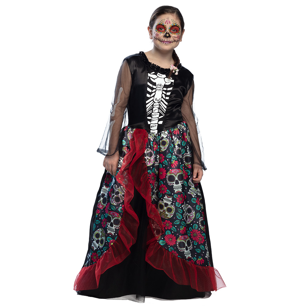 Kinderkostuum Niña Rosa (10-12 jaar)