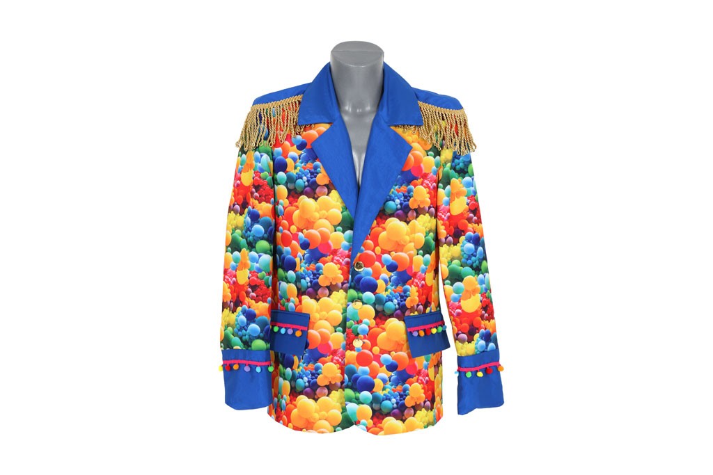 Carnavalsjas heren luxe ballon print