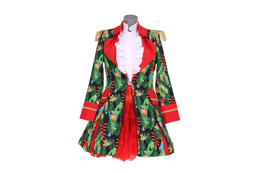 Carnavalsjasje dames luxe Parrot