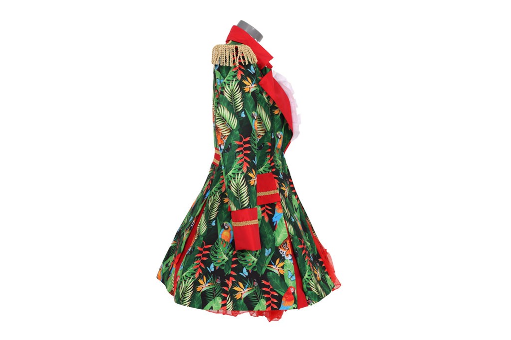 Carnavalsjasje dames luxe Parrot