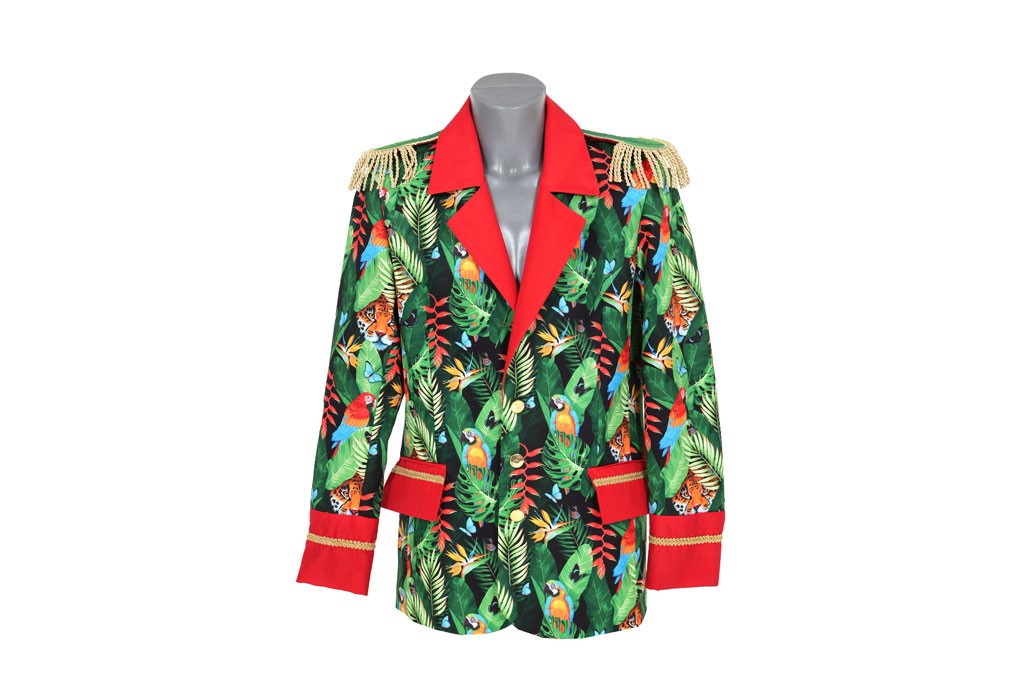 Carnavalsjas heren luxe parrot