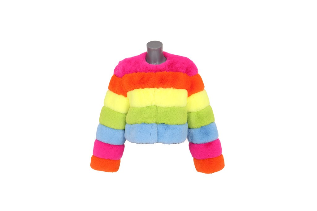 Bontjas Regenboog 5 kleuren 