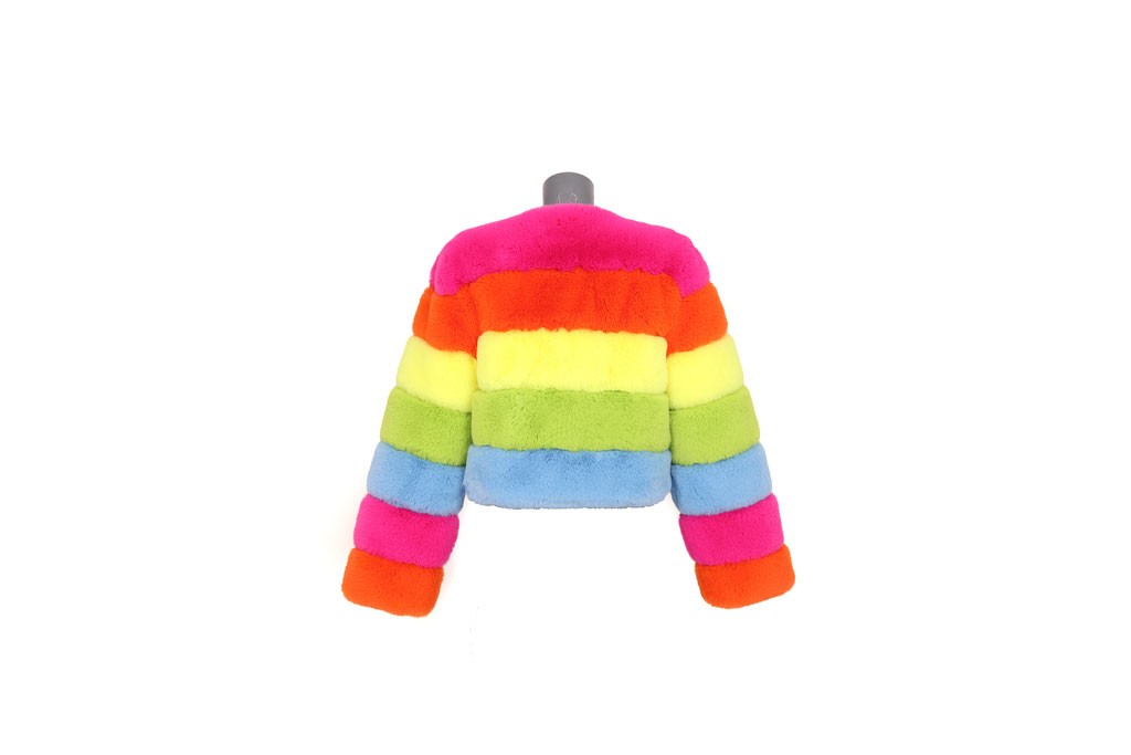 Bontjas Regenboog 5 kleuren 