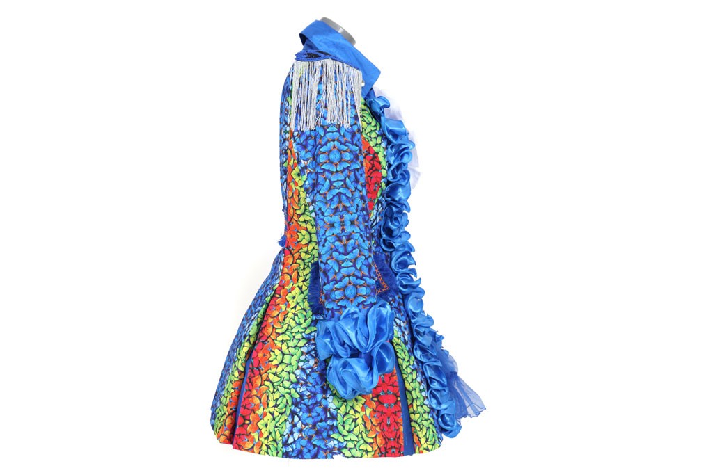 Carnavalsjasje luxe Butterfly lady