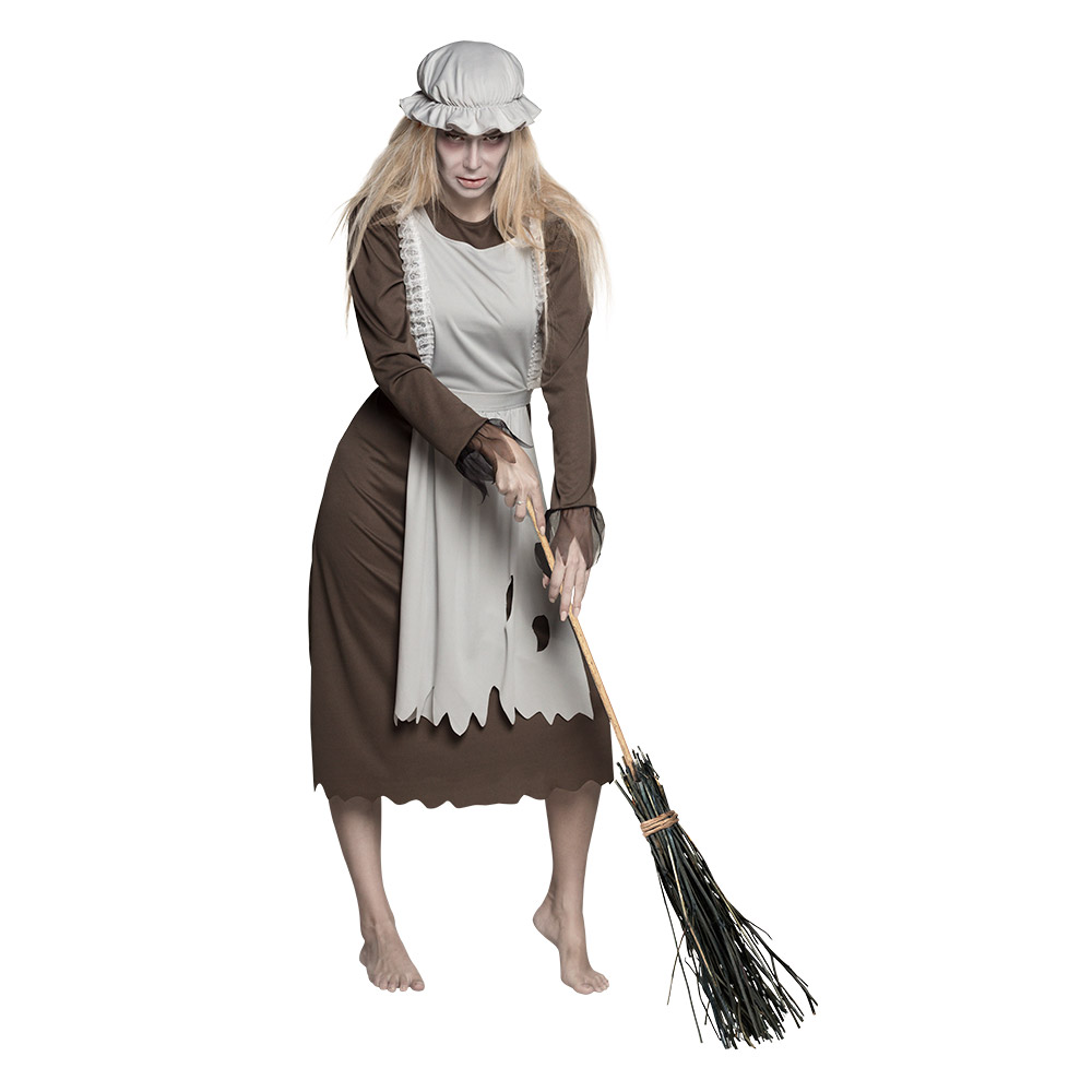 St. Volwassenenkostuum Ghost maid (M)