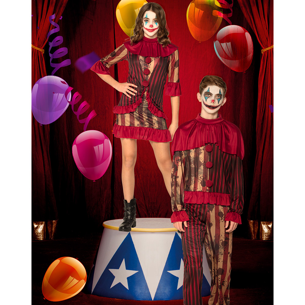 Tienerkostuum Midnight clown (14-16 jaar)