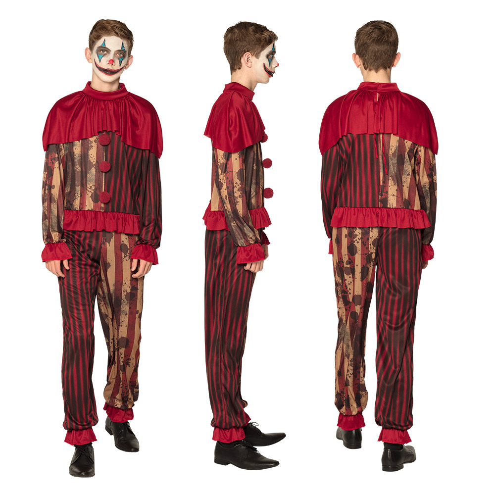 Tienerkostuum Midnight clown (14-16 jaar)