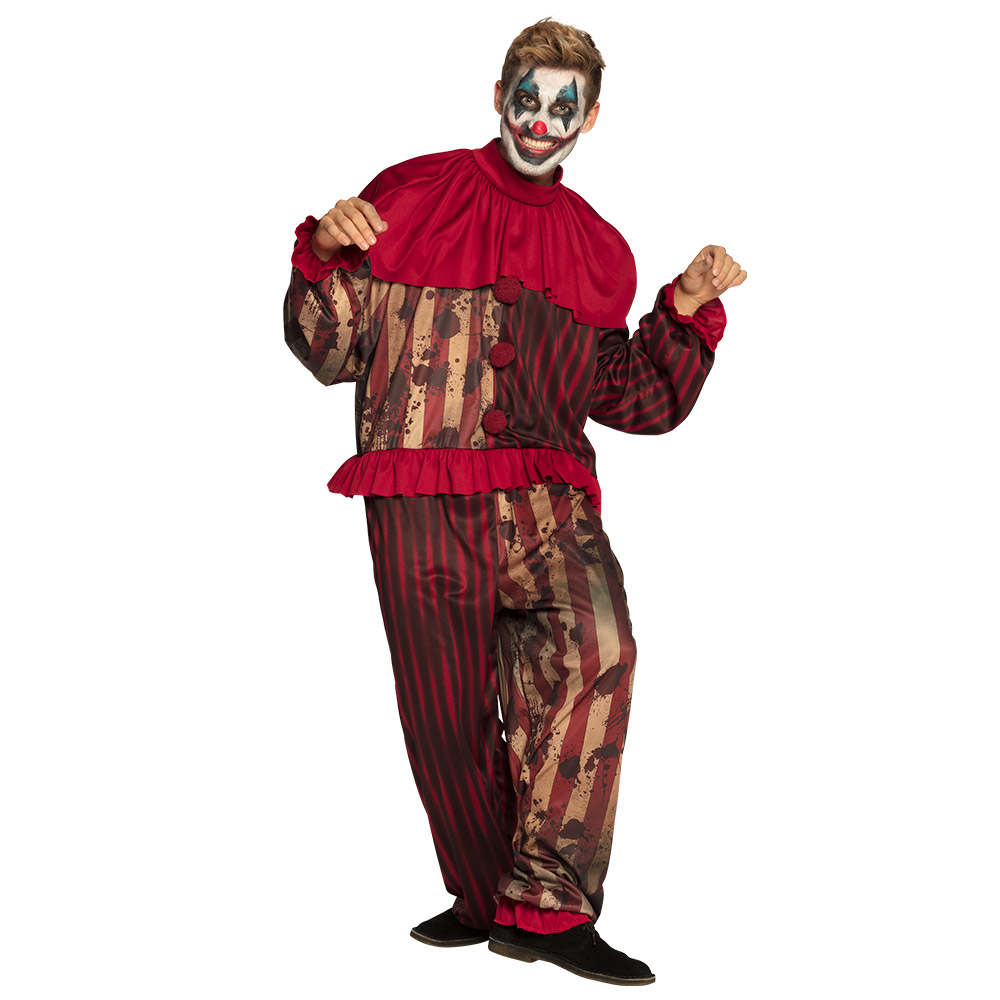 Volwassenenkostuum Midnight clown (58/60)