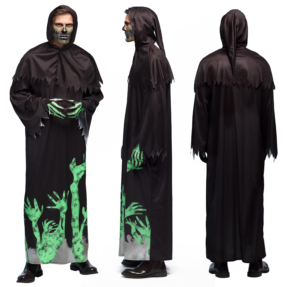 Volwassenenkostuum Glowing reaper (54/56)