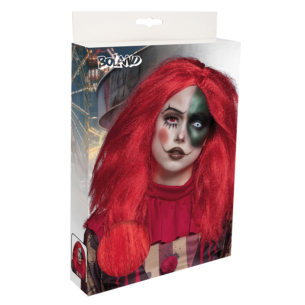 Pruik Clownette