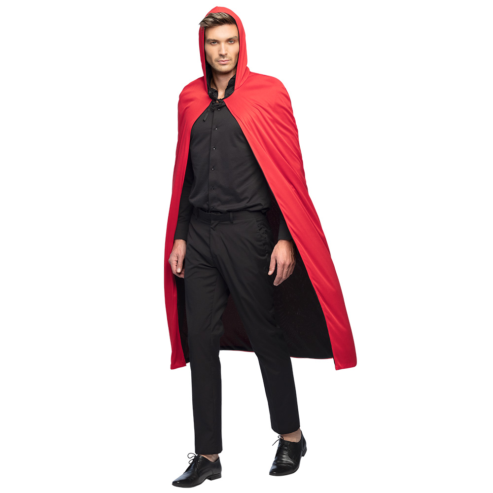 Cape Twilight zwart/rood omkeerbaar (170 cm)
