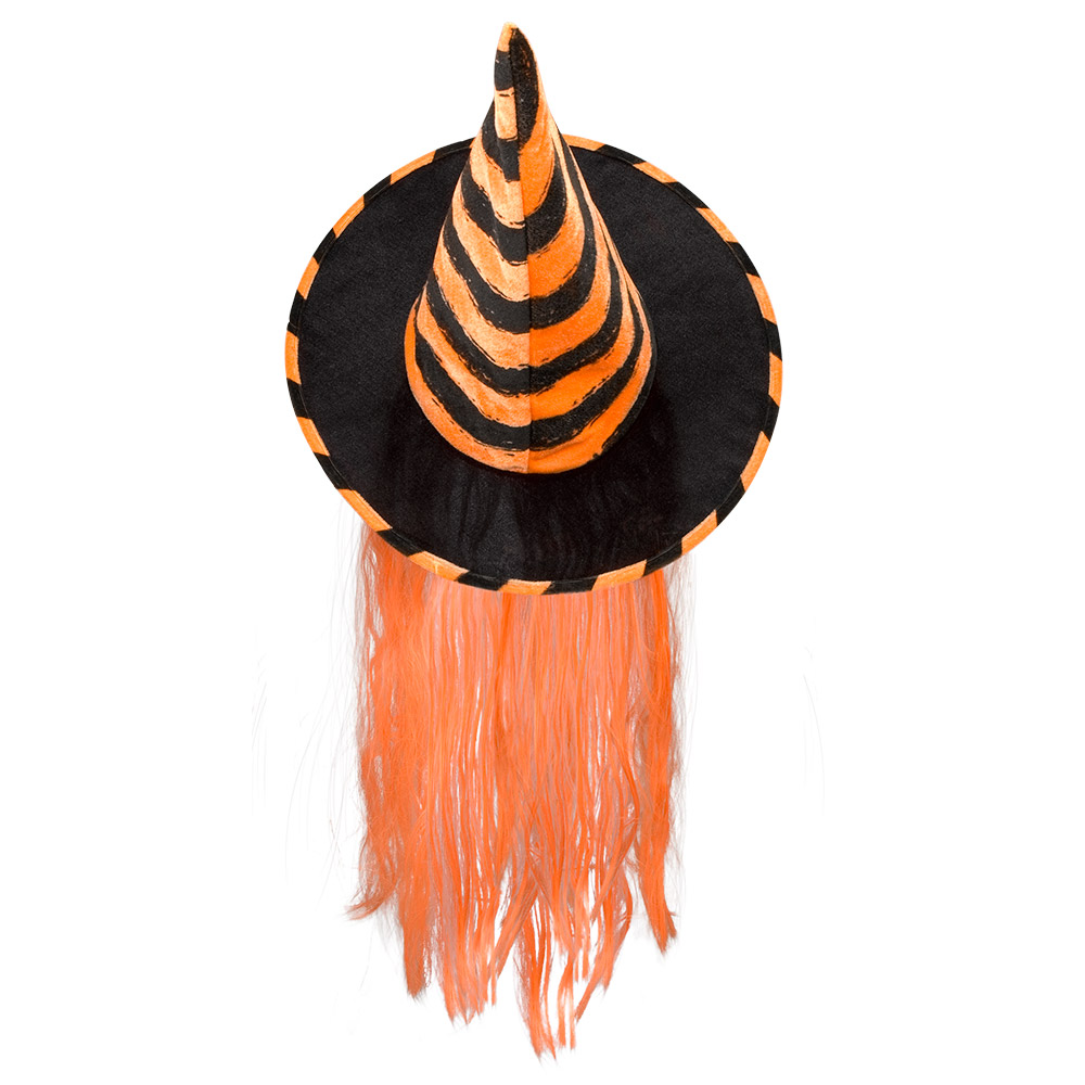 Heksenhoed Rhona met haar 3 kleuren ass. UV