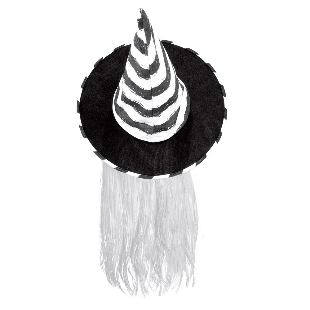 Heksenhoed Rhona met haar 3 kleuren ass. UV