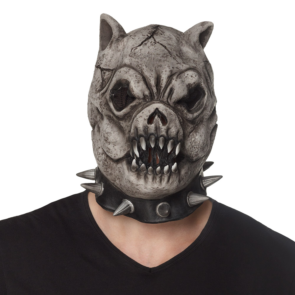 Latex hoofdmasker Halloween 10 ass.