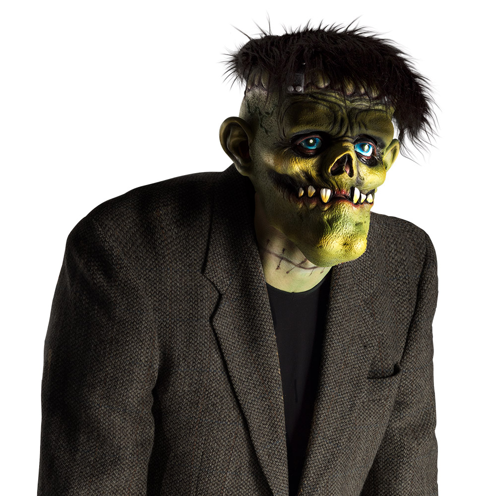 St. Latex hoofdmasker Creepy monster met haar