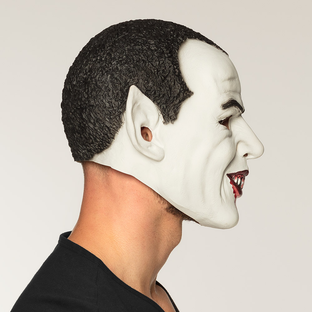 Latex hoofdmasker Vampier
