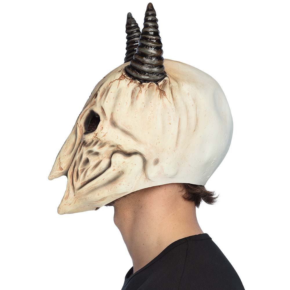 Latex hoofdmasker Ram schedel