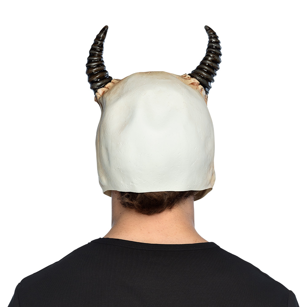 Latex hoofdmasker Ram schedel