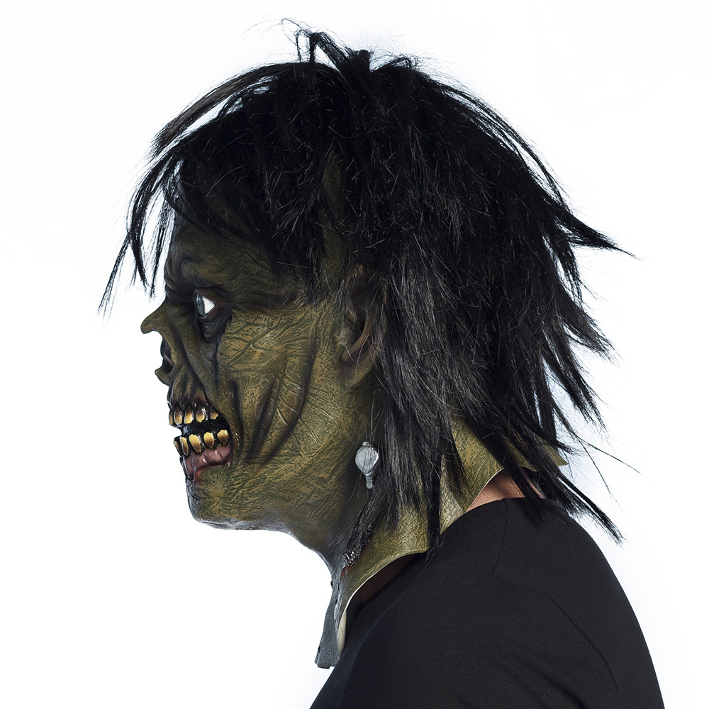 Latex hoofdmasker Franky met haar