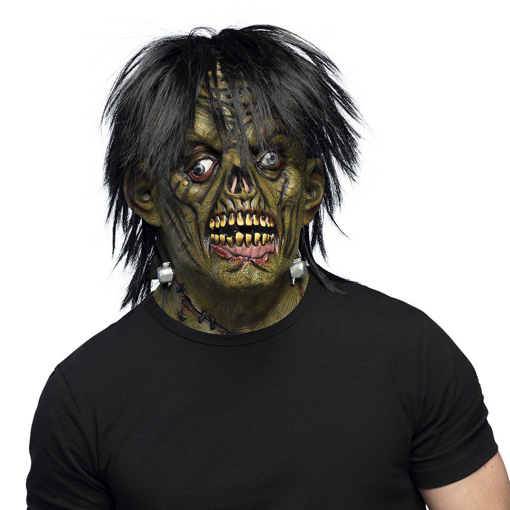 Latex hoofdmasker Franky met haar