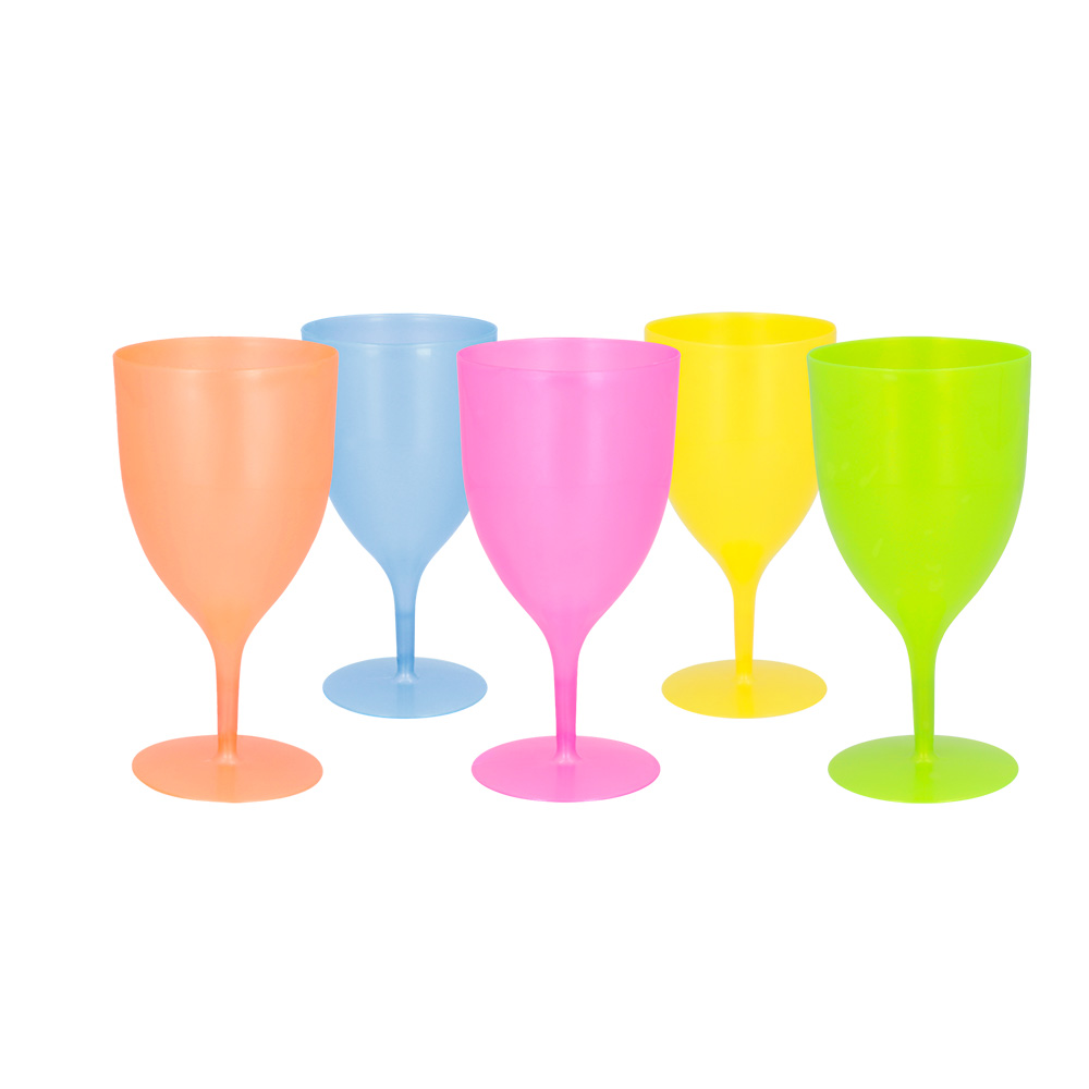 Drinkbeker 5 kleuren ass. (35 cl)