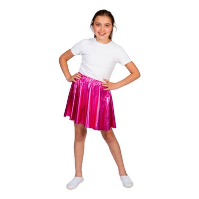 Disco rokje foil Pink ONESIZE