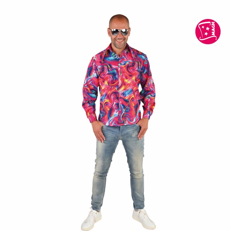 Hippie shirt funky pink