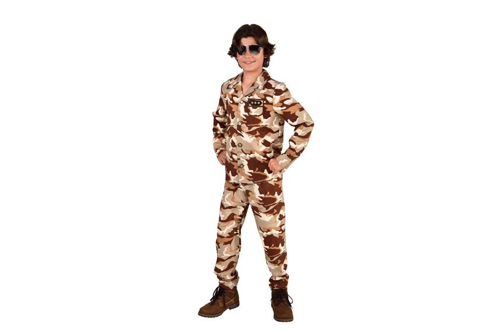 Desert storm camouflage outfit