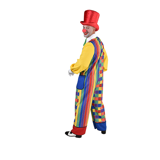 Clowns kostuum Multi color