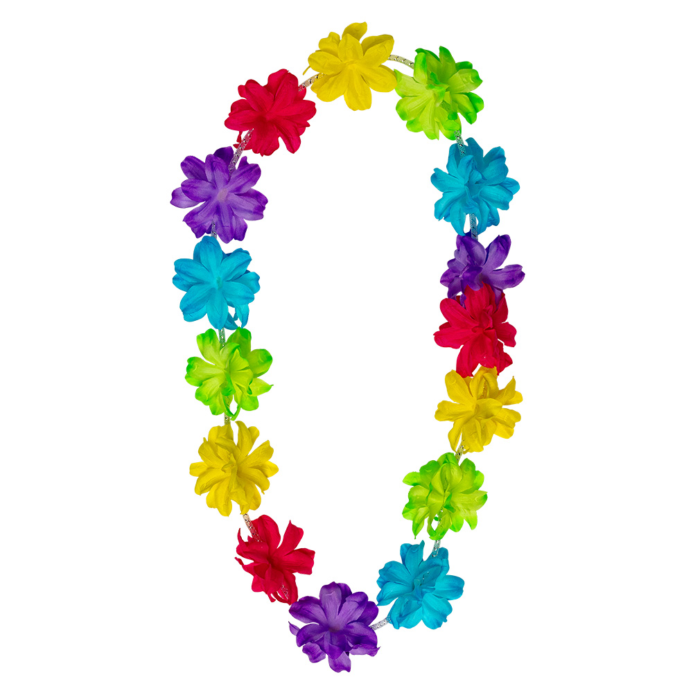Hawaïkrans Aloha multikleur