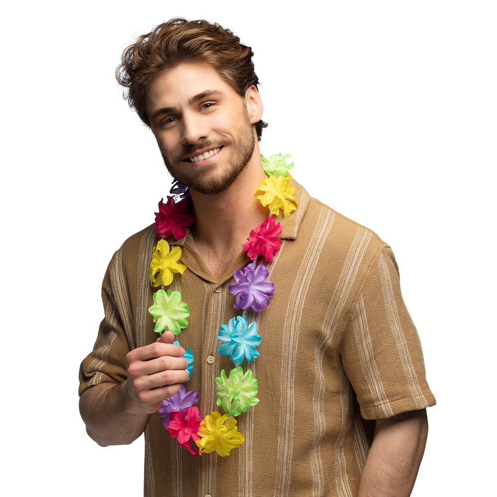 Hawaïkrans Aloha multikleur