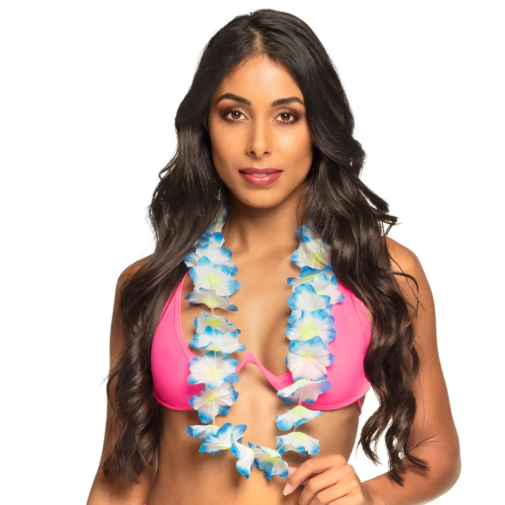 Set 4 hawaikransen Olulu 4 kleuren UV