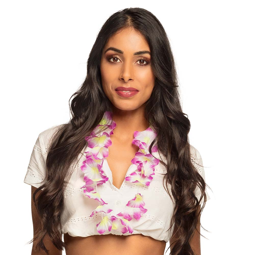 Set 4 hawaikransen Olulu 4 kleuren UV