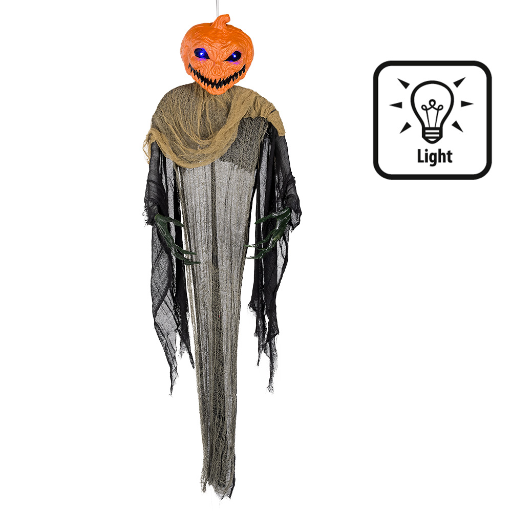 Hangdecoratie Dark pumpkin (158 cm)
