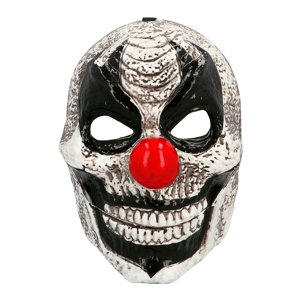 Gezichtsmasker Horrible clown met beweegbare kaak