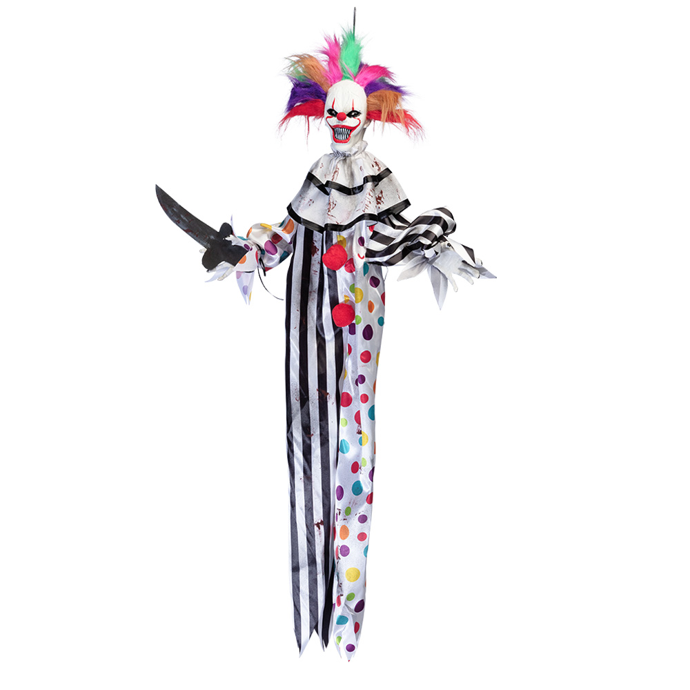 Hangdecoratie Hungry clown (120 cm)
