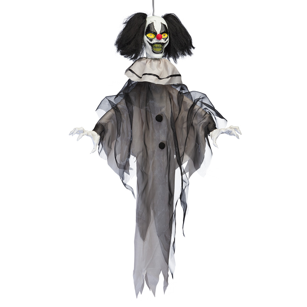 Hangdecoratie Nightmare clown (90 cm)