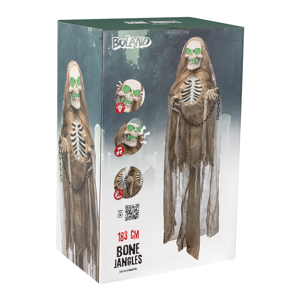 Hangdecoratie Bone jangles (183 cm)