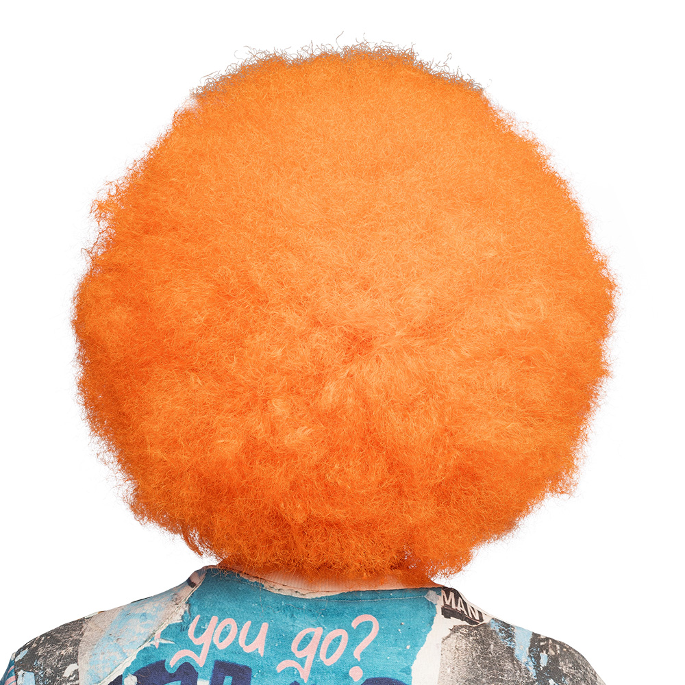 Pruik Sugar neonoranje UV